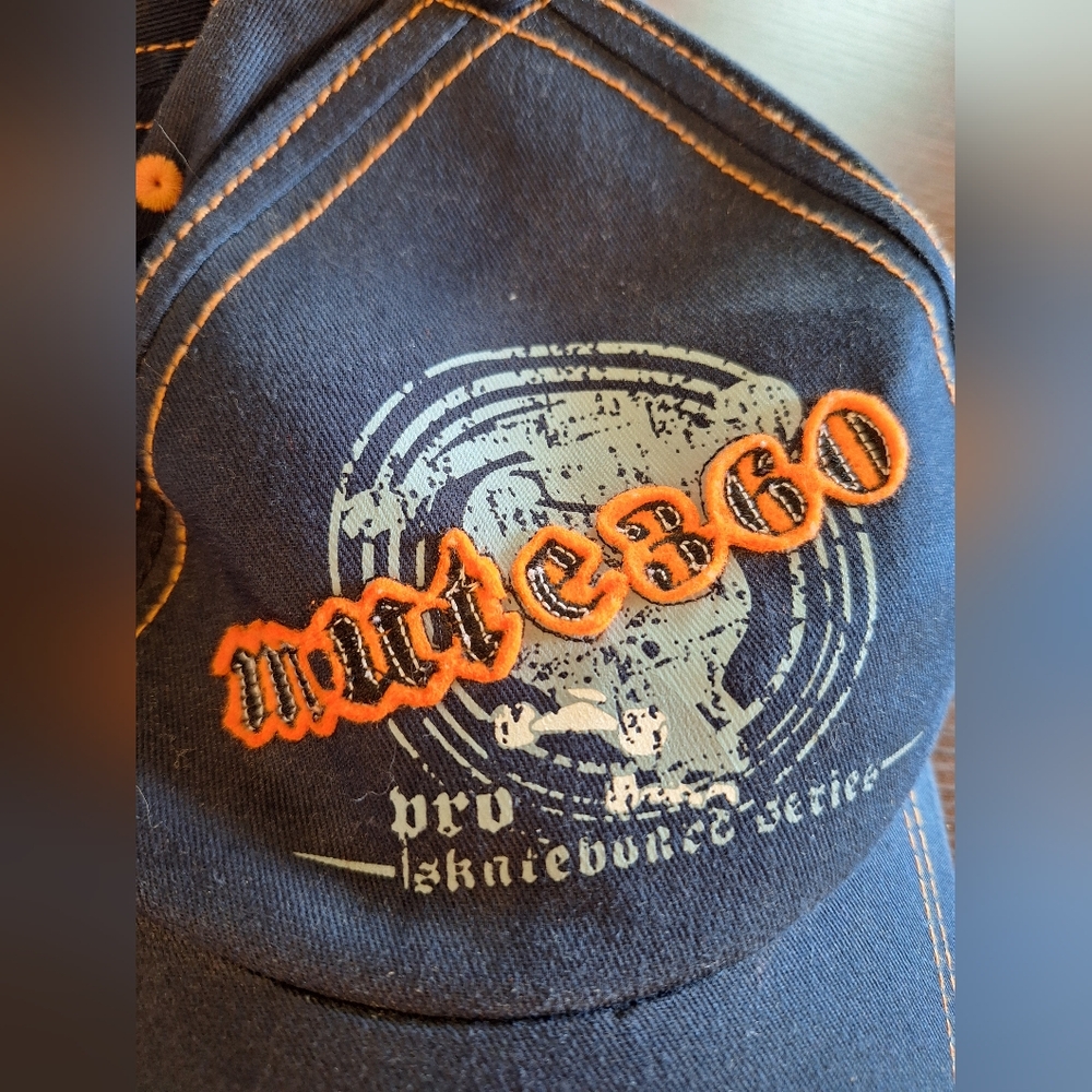 mute360 Berkshire Headgear Skateboard Blue Embroidered Denim Hat Wild Cargo